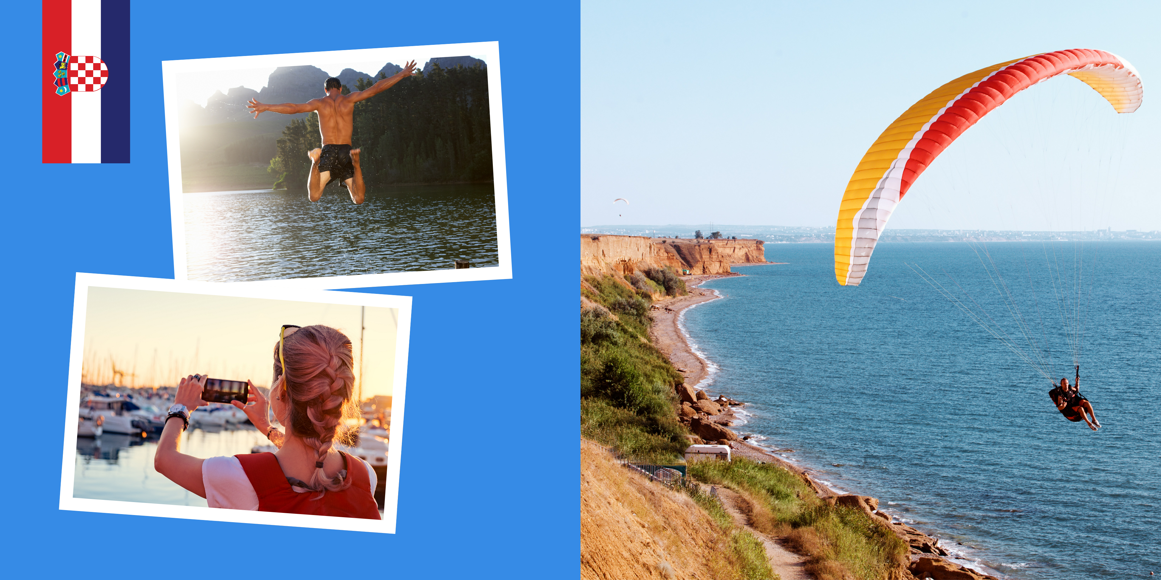Chorvátsko fotokniha, 20x20 cm