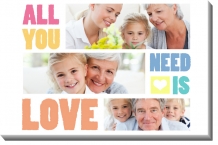 Obrazy, All you need is love, 40x30 cm