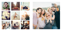 Instabook fotokniha, 20x20 cm
