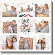 Obrazy, Love, 70x70 cm