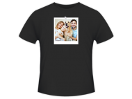 Tričko pánska, Fotografia na tričku