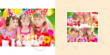 Album bezstarostných spomienok fotokniha, 20x20 cm