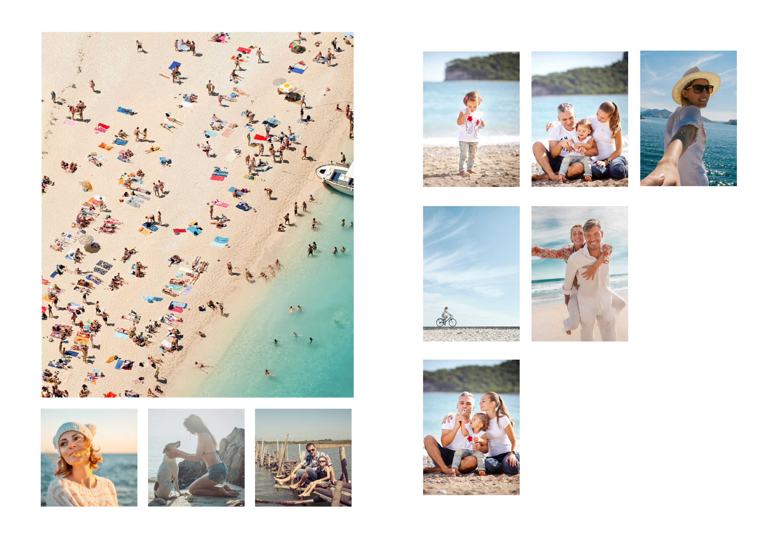 Mozaikové spomienky fotokniha, 20x30 cm