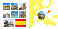 Španielske dovolenkové dobrodružstvo fotokniha, 20x20 cm