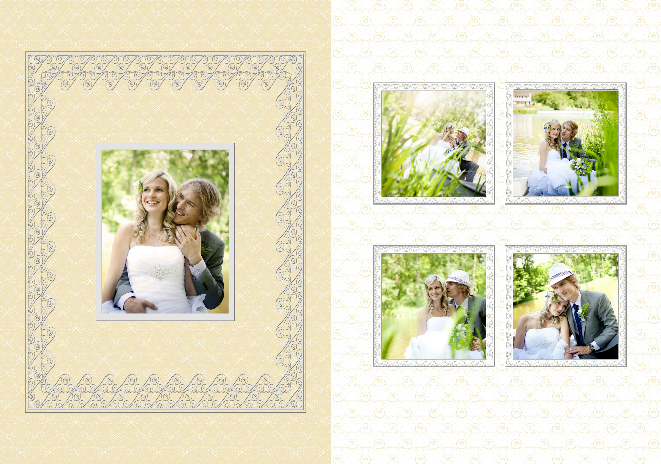 Vysnívaná svadba fotokniha, 20x30 cm