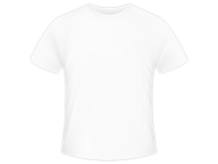 Tričko pánska, Prázdna šablóna