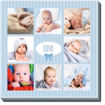 Obrazy, Milovaný chlapček, 70x70 cm