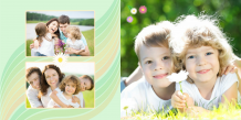 Spomienky z celého roku fotokniha, 20x20 cm