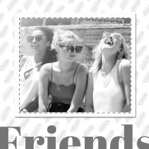 Magnetka Priateľstvo, 9x9 cm