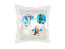 Dekorační polštář soft, polyester, Šialené leto, 38x38 cm