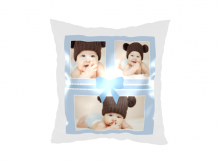 Dekorační polštář soft, polyester, Bábätkovský vankúš, 38x38 cm