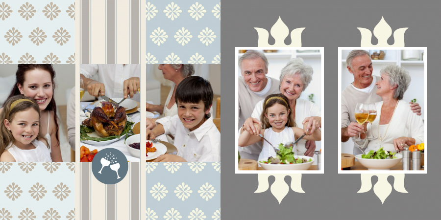 Rodinné stretnutia fotokniha, 20x20 cm