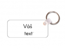 Prívesok Váš text, 5x7 cm