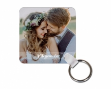 Prívesok Love you, 6x6 cm