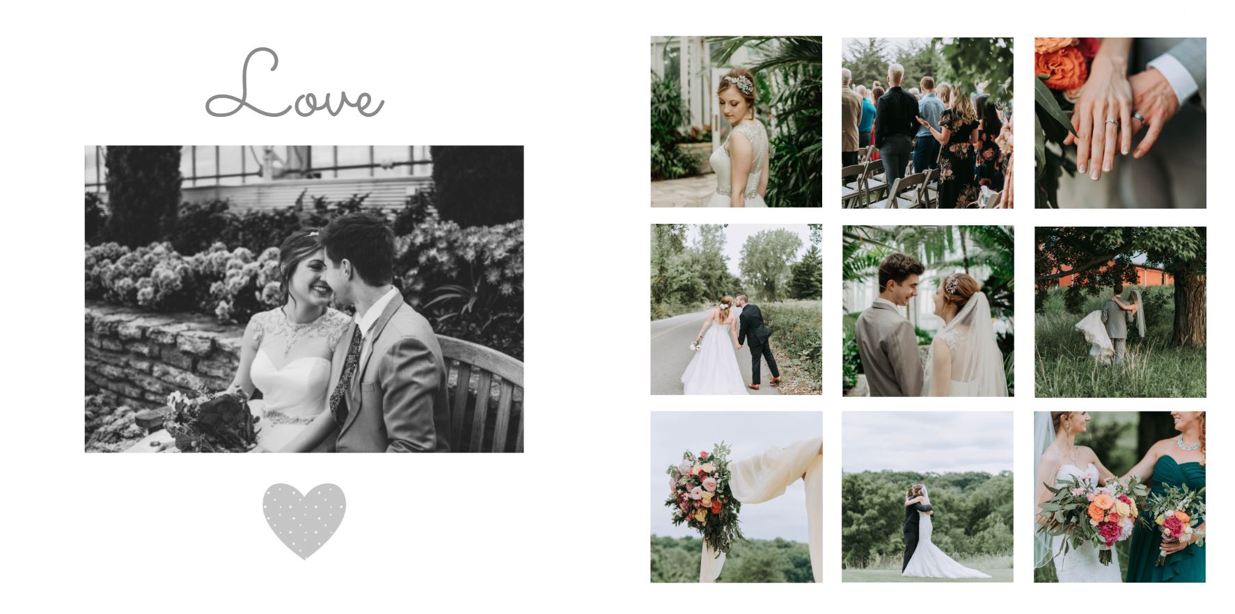 Love fotokniha, 20x20 cm