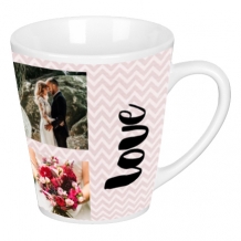 Hrnček latte, Svadobné koláže