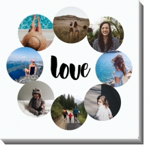 Obrazy, Rodinná koláž, 30x30 cm