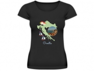 Tričko dámska, Chorvátsko