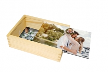 Drevená krabička, Tvoj projekt, 12x17 cm