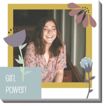 Obrazy, Girl power, 30x30 cm