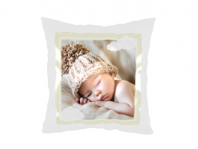 Dekorační polštář soft, polyester, Sedmospáčik, 38x38 cm