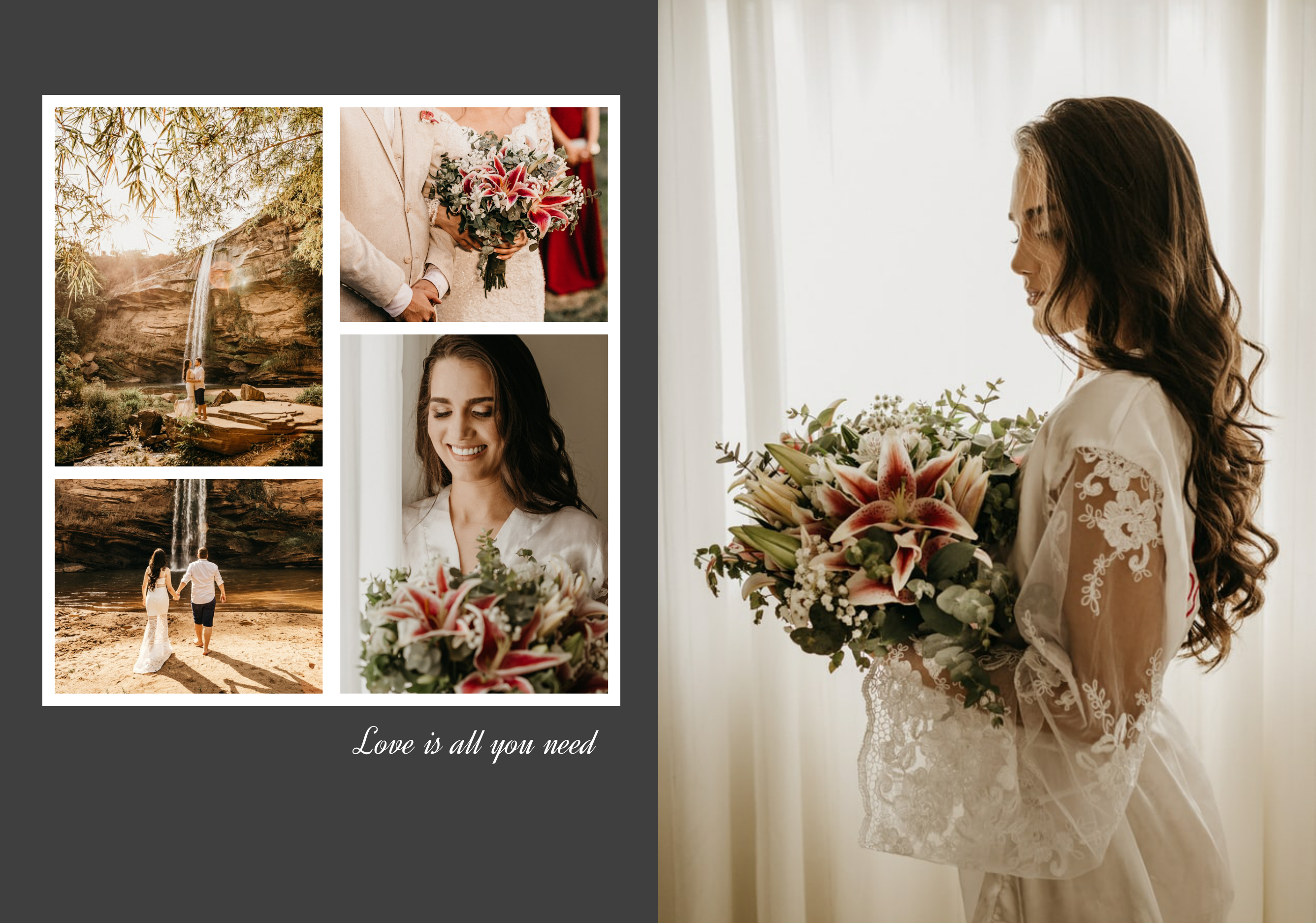 Svadobný album fotokniha, 20x30 cm