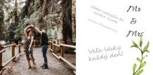 Svadobná kniha hostí fotokniha, 20x20 cm