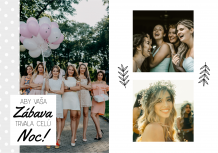 Rozlúčka so slobodou -  Nevesta fotokniha, 20x30 cm