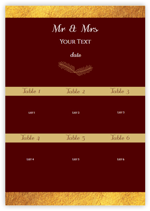 Plagát, Tabuľka privítania na svadbu, 50x70