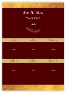 Plagát, Tabuľka privítania na svadbu, 50x70