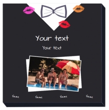 Obrazy, Rozlúčka so slobodou ženích, 30x30 cm