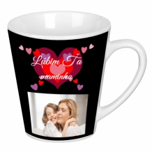 Hrnček latte, Mami, ľúbime Ťa! 