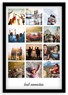 Plagát, Instaplakát - čierny rámik, 20x30