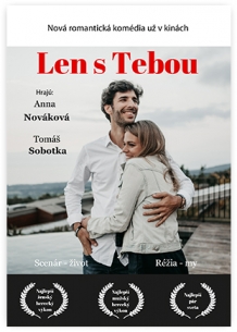 Plagát, Len s Tebou , 30x40