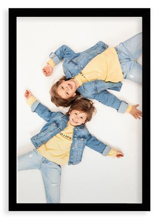 Plagát, Váš projekt - čierny rámček , 20x30