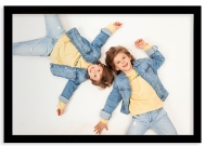 Plagát, Váš projekt - čierny rámček , 60x40 cm