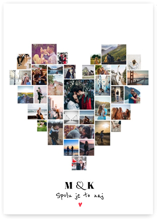 Plagát, Insta srdiečko, 30x40