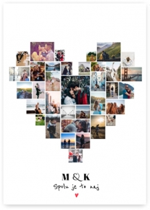 Plagát, Insta srdiečko, 30x40