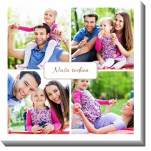 Obrazy, Moja rodinka, 30x30 cm