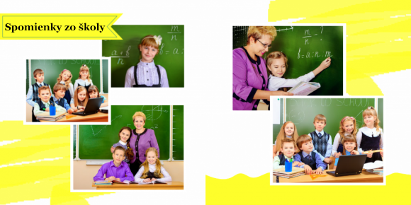 Spomienky zo školskej lavice fotokniha, 20x20 cm
