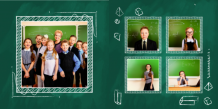 Spomienky zo školskej lavice fotokniha, 20x20 cm