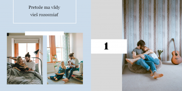 12 dôvodov, prečo si najlepším muzom fotokniha, 20x20 cm