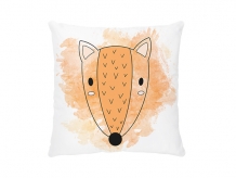Vankúšik, bavlna, Líška, 38x38 cm