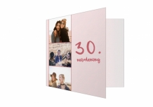 Fotoprianie 30. narodeniny , 14x14 cm