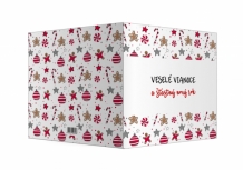 Fotoprianie Veselé Vianoce a šťastný nový rok, 14x14 cm