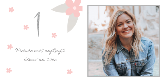 Najlepšie dievča - 12 dôvodov fotokniha, 20x20 cm