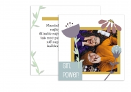 Fotopriania Girl Power, 14x14 cm