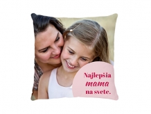 Vankúšik, bavlna, Najlepšia mama, 38x38 cm