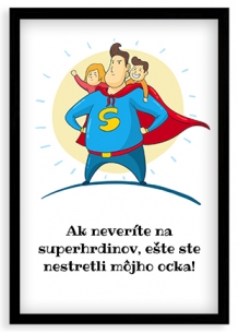 Plagát, Pre Hrdinu Tatina, 20x30