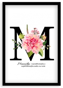 Plagát, Typografický pre mamičku, 20x30